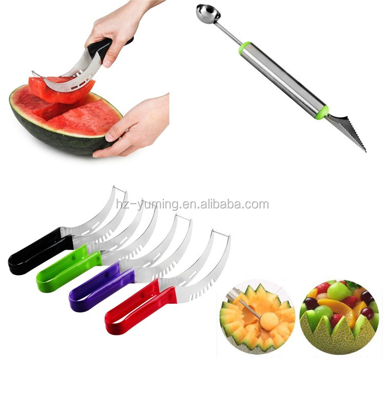 Amazon Hot selling Stainless Steel Watermelon slicer Corer cutter