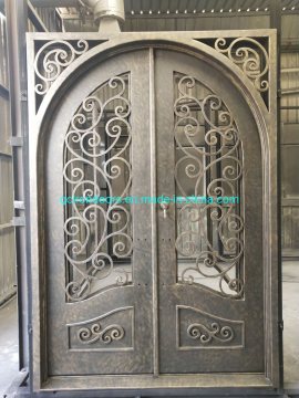Full Arch Iron Doors