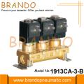 3 Group Brass Solenoid Valve Combination 24V 220V