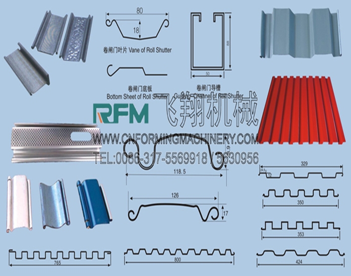 FX aluminium roller shutter garage door roll forming machine