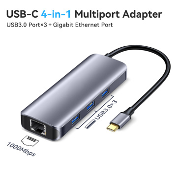 Wholesale USB Type C HUB Ethernet RJ45 Adapter