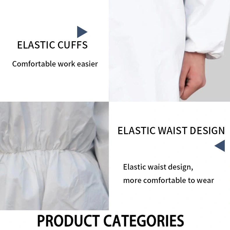 Quick Shipping High Quality Disposable Protective Suit Protection Clothing