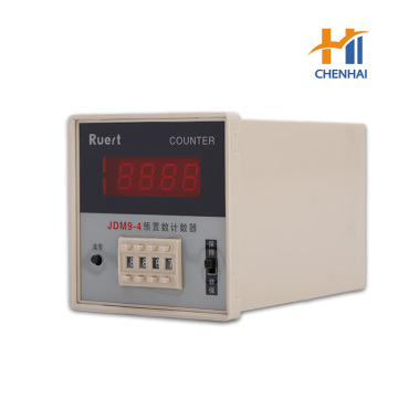 Large Square Preset Counter