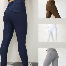 Leggings de montañes de caballos para mujeres con asiento completo de asiento completo