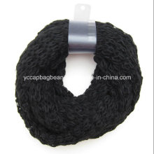 Women Acrylic Knitted Infinity Fashion Scarf Neck Warmer