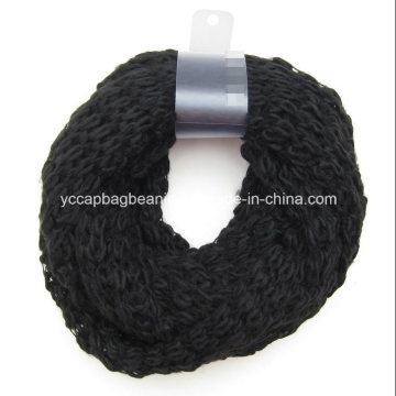 Women Acrylic Knitted Infinity Fashion Scarf Neck Warmer