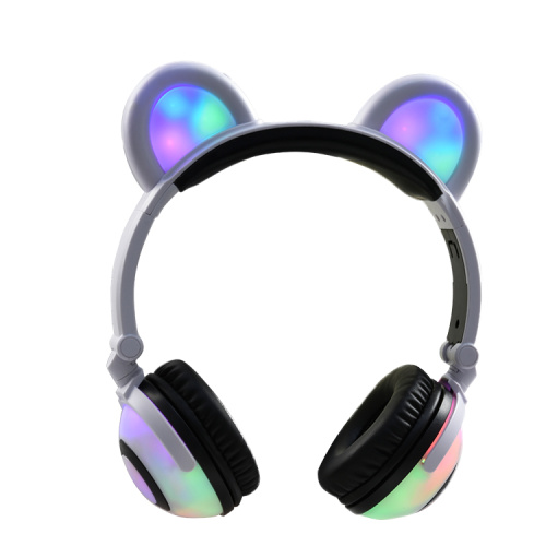 Bear ear headphone for children