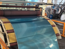 Stainless steel cold-rolled with random film coating