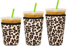 Reusable Iced Coffee Sleeve Neoprene Insulator Sleeve
