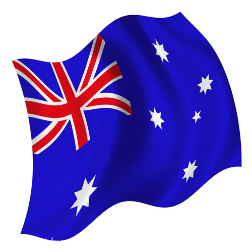 kundenspezifisches billiges australisches Flaggenhandtuch