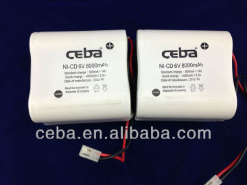 ni-cd 2.4v rechargeable battery pack