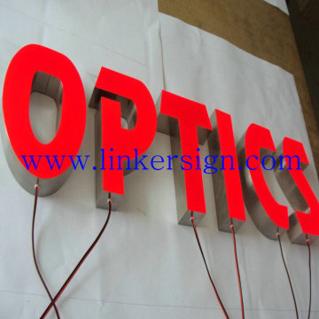 customized led resin letter sign indoor resin led letter