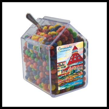 cute clear acrylic candy dispensers with scoop,acrylic candy box