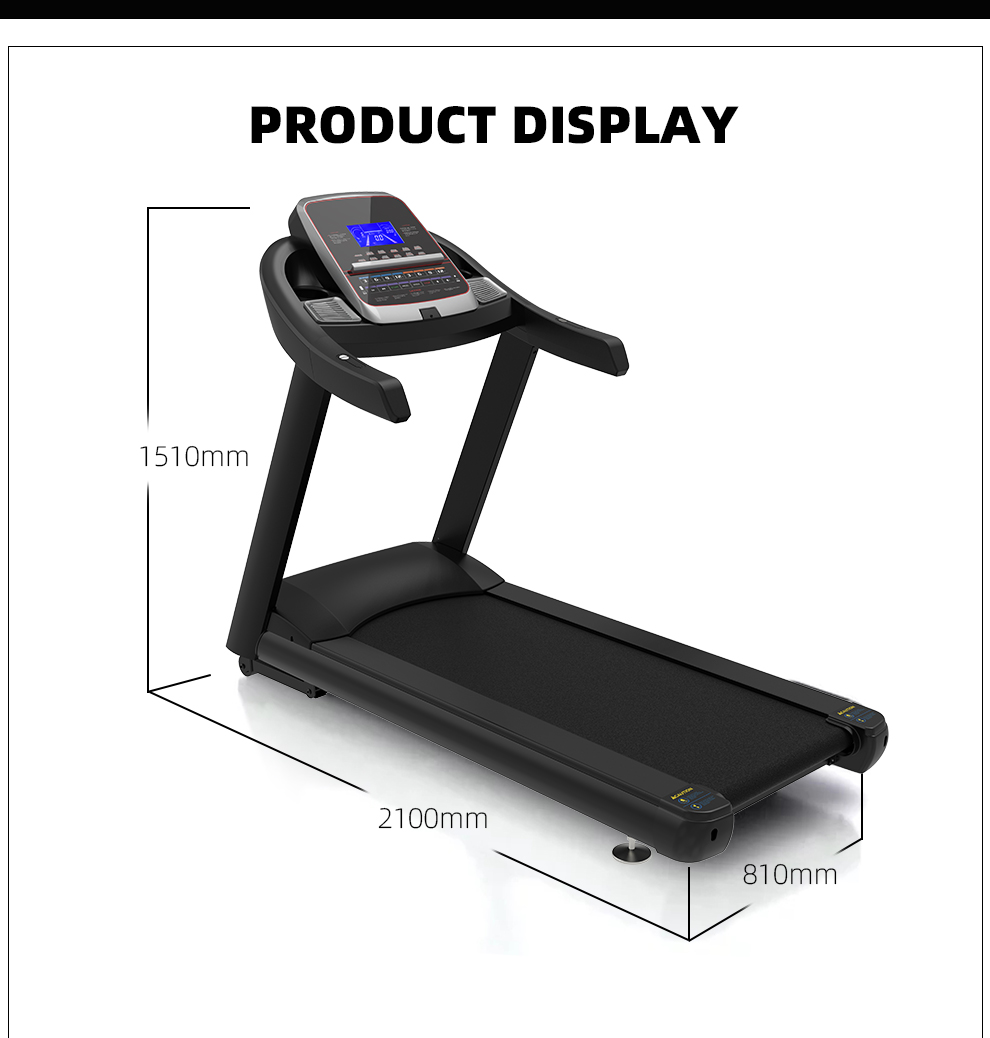 Running machine treadmill indoor exercise equipment hot sale for 2021 new design manufacturer china