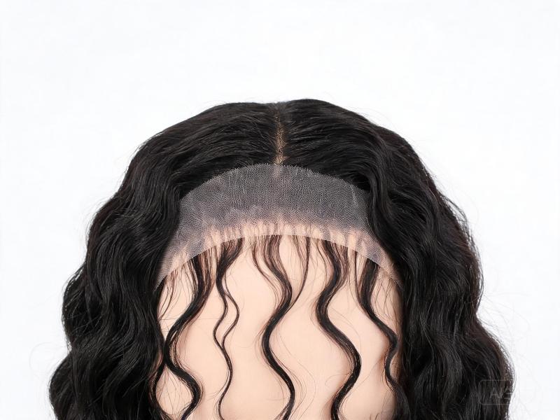Natural Black Body Wave Lace Front Wig Human Hair