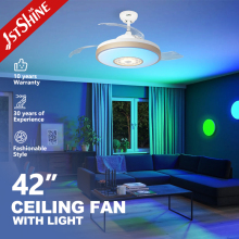1stshine LED Ceiling Fan: Soft Wind Bedroom Fan with Remote Control