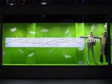 Brand name clothing store display shop furniture garment display