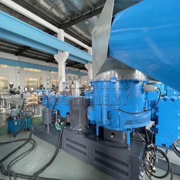 Recycled Plastic Granules Making line with Compactor