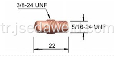 Tig Kaynak Kolet gövdesi 13n