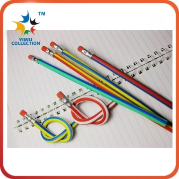 promotional customized flexible creative mini plastic standard pencils