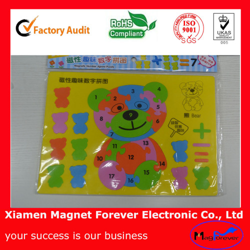 Customize Funny Animal Magnetic Puzzle for Children