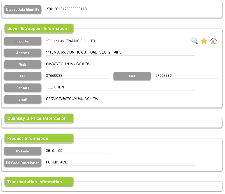 Lock-Taiwan Buyer Directory