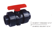 PVC UNION ball valve CK-B872T