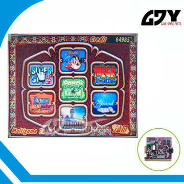 Multi game board multi game multigame 7X game board