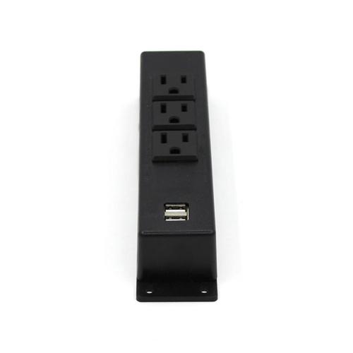 Ingebouwde meubels socket USB met drie gaten