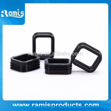 Automotive one way black rubber connector seal