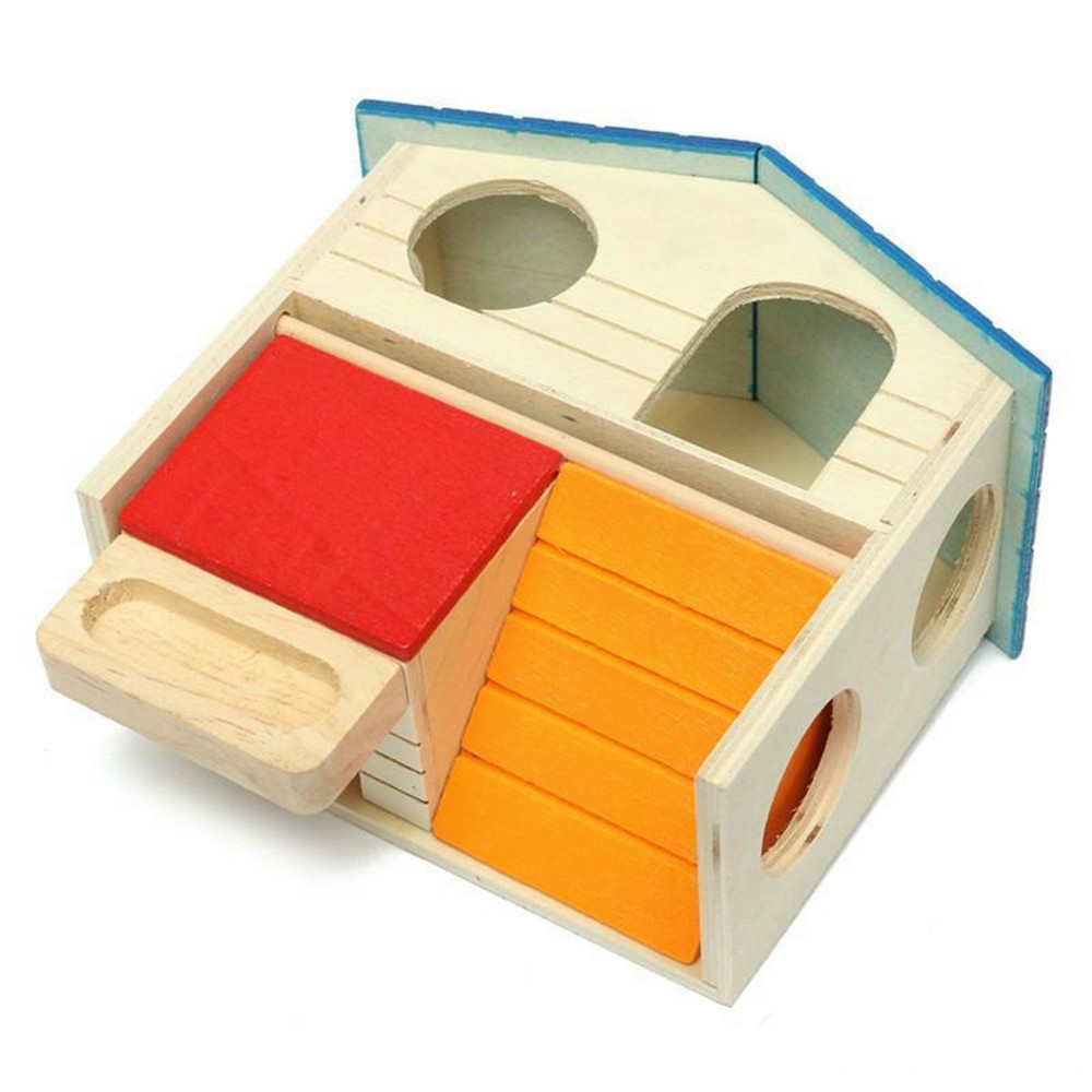 hot selling wooden mouse house