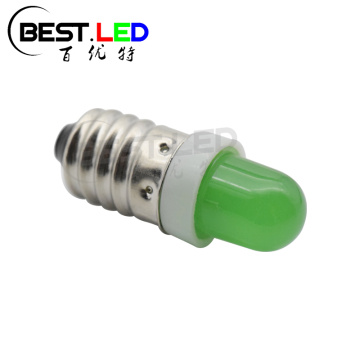 Diffused Green Mini LED Bulb 4.5V Blinking Bulb