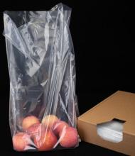 LDPE Clear Flat Bag With Gusset