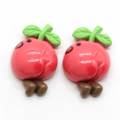 Kawaii Fruit Resin Beads Colorful Peach Banana Ornament Decoration Craft Ciondolo di moda Negozio di abbellimenti di gioielli