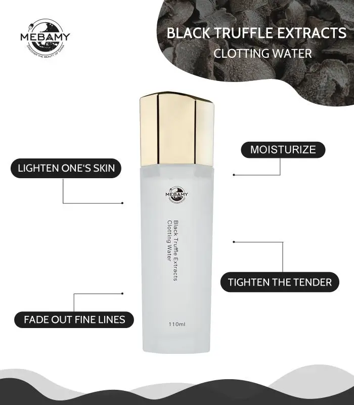 OEM Natural Black Truffle Extracts Moisturizing Clotting Toner Water