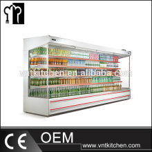 Supermarket Open Beverage Showcase Cooler