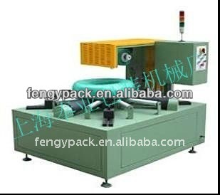 Wire and cable coil wrapping machine