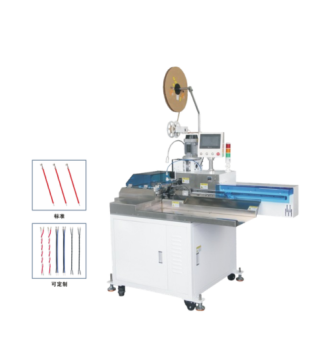 Five-Wire Parallel Terminal Crimping Tinning Machine