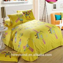Spongebob reactive print 3D bedding set / quilt cover bed sheet 3D bedding set