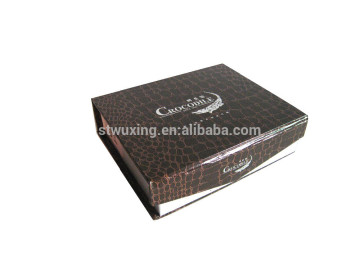 small size luxury custom apparel gift box for tie