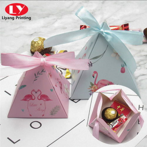 Caja de empaquetado del chocolate del caramelo decorativo del regalo de Navidad