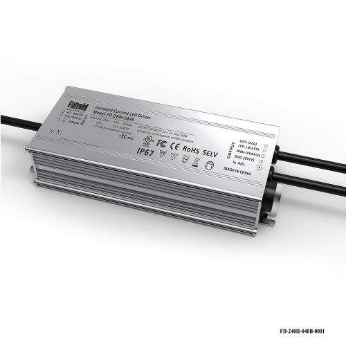 Adjustable Output LED Driver 240W Street light.