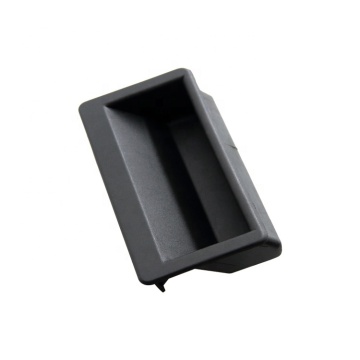 Black Plastic Cabinet Handles for Distribution Boxes