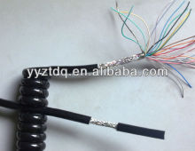 PU/PVC Multi-core Coiled Cable