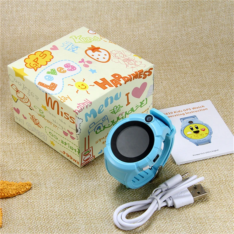 WiFi Location Child Smartwatch Sos Anti-Lost Monitor Tracker Baby Wristwatch Q360 Kids Smart Watch with Camera