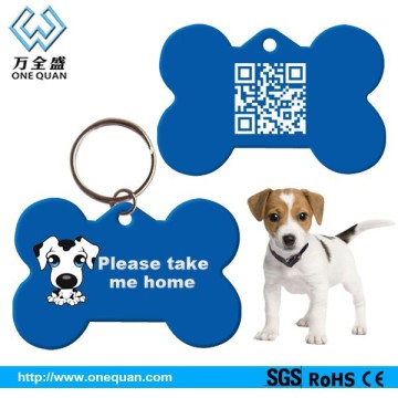 QR Code Pet ID Tags For Small Animals Cats Dogs
