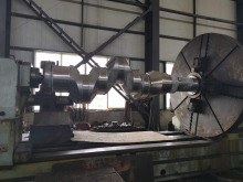 Three-Center Four-Support Crankshaft Finishing