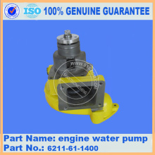 KOMATSU 140 ENGINE WATER PUMP 6211-61-1400