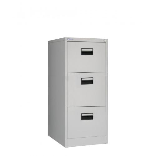 Foolscap Storage Metal Vertical 3 Drawer Filing Cabinet