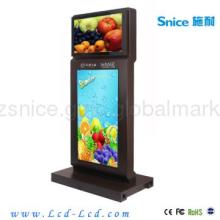 32+46inch Floor Standing doubel screen LCD screen display